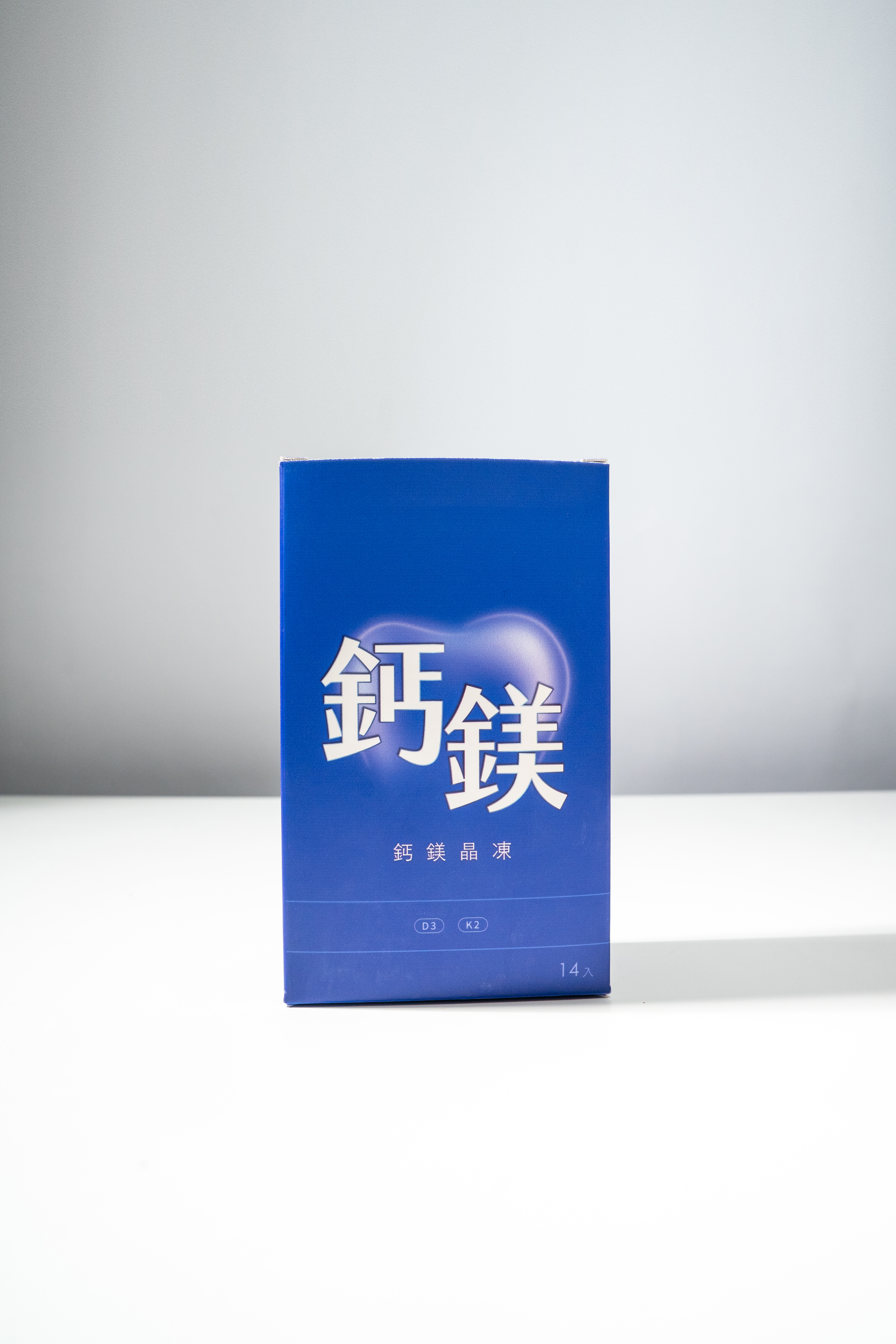 鈣鎂晶美 晶凍 產品外盒